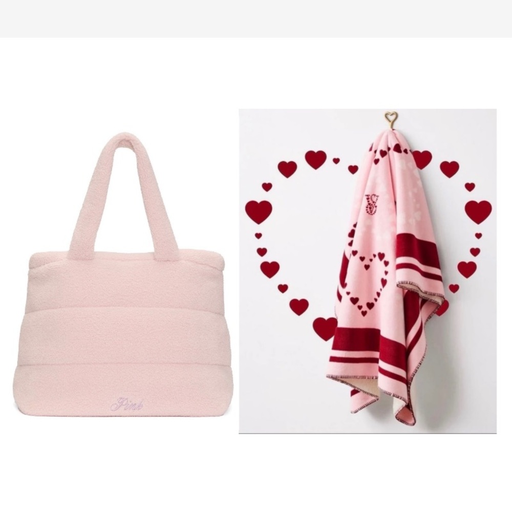 Victoria's Secret Tote and Blanket